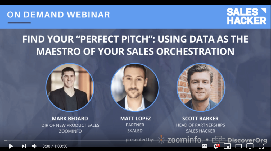 Using Data as the Maestro of Your Sales Orchestration