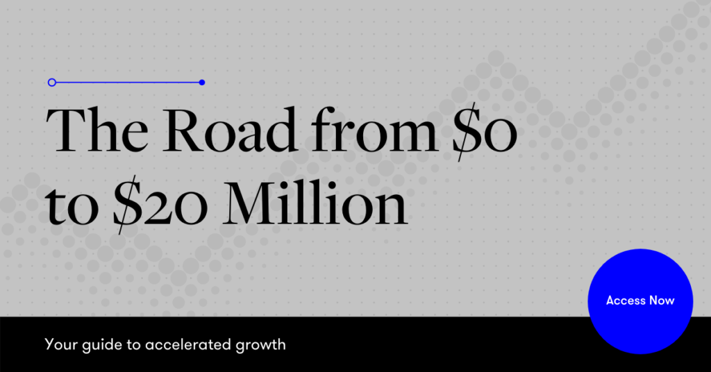 the road from 0 to 20 million