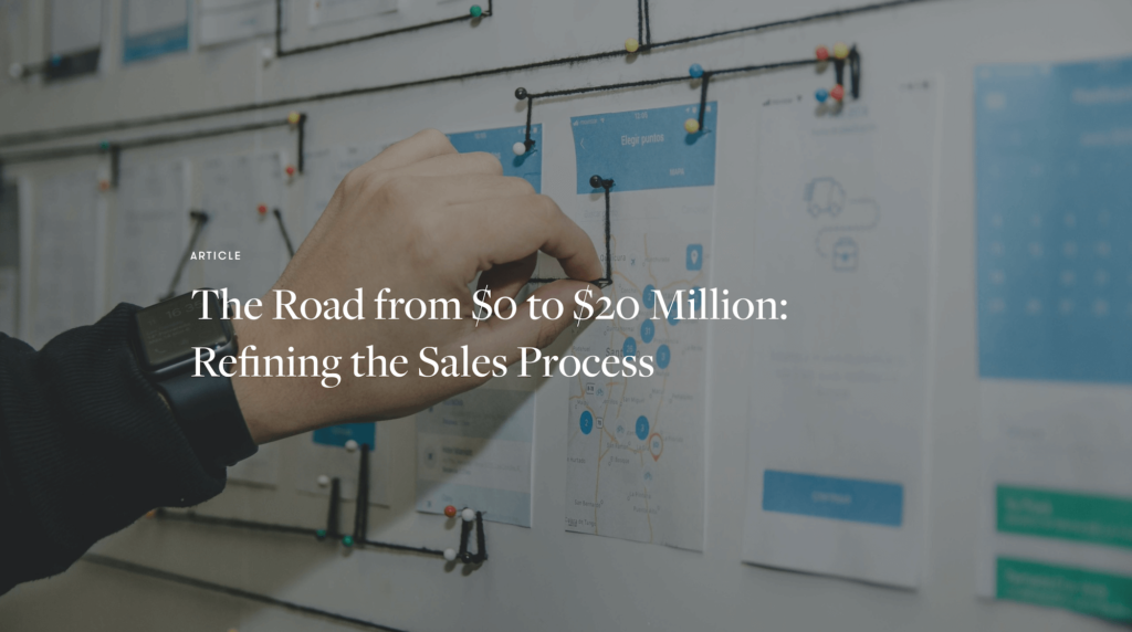 Redefining Sales Process