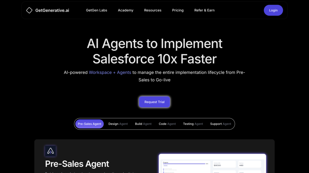 get generative ai sales