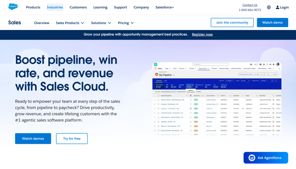 salesforce ai for sales managers