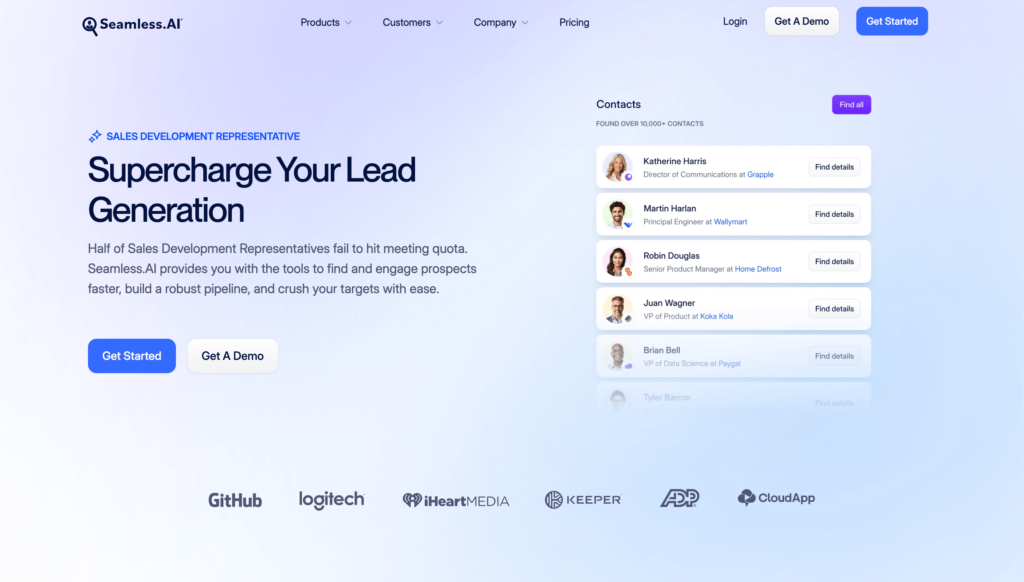 seamless ai tools for sdrs